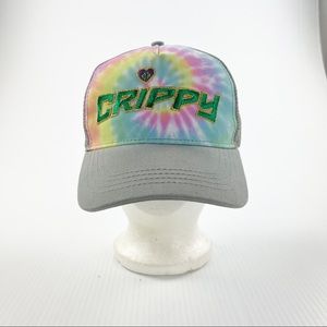 Colortone Crippy Tie Dye Mesh Snapback Trucker Cap Hat